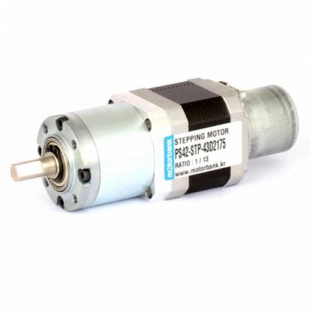 디바이스마트,기계/제어/로봇/모터 > 모터드라이버 > 스텝모터 드라이버 > 브랜드(모터뱅크) 스텝모터 드라이버,MotorBank,브레이크일체형 유성감속기어 스테핑모터 PS42-STP-43D2175 바이폴라 시나노겐시,브레이크 장착 일본 시나노겐시 스테핑모터 / 유성감속기어 스테핑모터