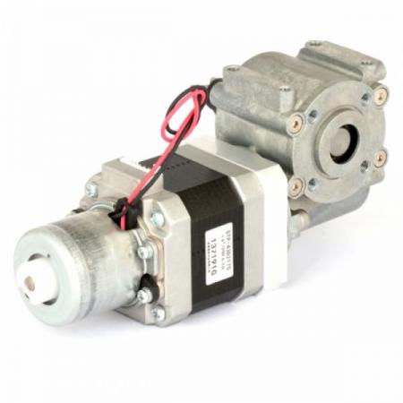 디바이스마트,기계/제어/로봇/모터 > 모터드라이버 > 스텝모터 드라이버 > 브랜드(모터뱅크) 스텝모터 드라이버,MotorBank,Brake 장착 웜감속기어 스테핑모터 WGM43-STP-43D2175 시나노겐시 1.8도,Φ43mm 웜감속기어 스테핑모터 / B타입 브레이크장착 고출력 스테핑모터