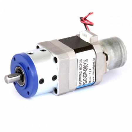 디바이스마트,기계/제어/로봇/모터 > 모터드라이버 > 스텝모터 드라이버 > 브랜드(모터뱅크) 스텝모터 드라이버,MotorBank,브레이크 장착 올메탈 유성감속기어 스테핑모터 PG42-STP-43D2175 바이폴라,Φ42mm 올메탈 유성감속기어 스테핑모터 / B타입 브레이크 장착 시나노겐시 스테핑모터