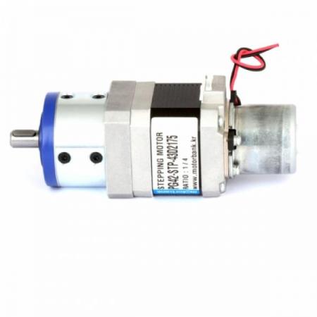 디바이스마트,기계/제어/로봇/모터 > 모터드라이버 > 스텝모터 드라이버 > 브랜드(모터뱅크) 스텝모터 드라이버,MotorBank,브레이크 장착 올메탈 유성감속기어 스테핑모터 PG42-STP-43D2175 바이폴라,Φ42mm 올메탈 유성감속기어 스테핑모터 / B타입 브레이크 장착 시나노겐시 스테핑모터