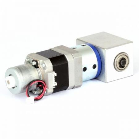 디바이스마트,기계/제어/로봇/모터 > 모터드라이버 > 스텝모터 드라이버 > 브랜드(모터뱅크) 스텝모터 드라이버,MotorBank,브레이크 장착 올메탈 베벨 유성감속기어 스테핑모터 BG42-STP-43D2175 바이폴라,Φ42mm 올메탈 베벨 유성감속기어 스테핑모터 / B타입 브레이크 장착 시나노겐시 스테핑모터