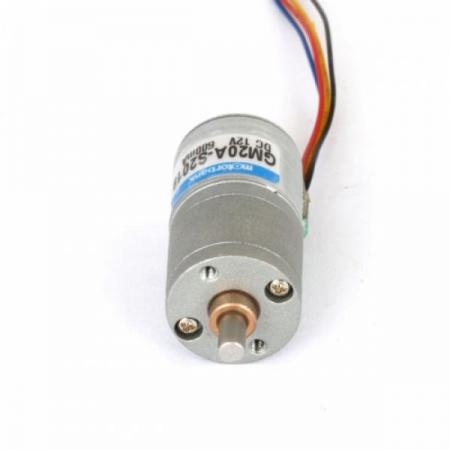 디바이스마트,기계/제어/로봇/모터 > 모터드라이버 > 스텝모터 드라이버 > 브랜드(모터뱅크) 스텝모터 드라이버,MotorBank,스퍼감속기 스테핑모터 메탈기어 GM20A-S2019 12V 6kgf.cm,메탈감속기어드 스테핑모터 / GM20A-S2019 12V 600mA