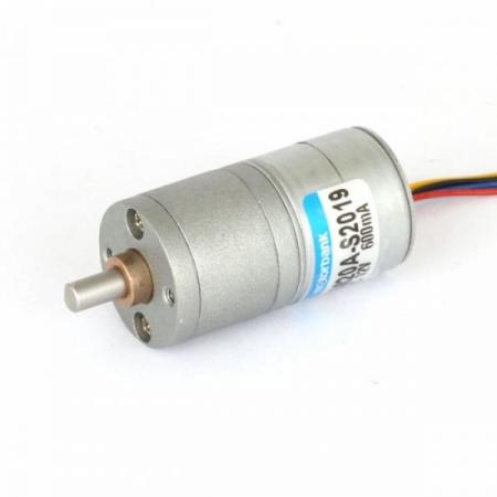 디바이스마트,기계/제어/로봇/모터 > 모터드라이버 > 스텝모터 드라이버 > 브랜드(모터뱅크) 스텝모터 드라이버,MotorBank,스퍼감속기 스테핑모터 메탈기어 GM20A-S2019 12V 6kgf.cm,메탈감속기어드 스테핑모터 / GM20A-S2019 12V 600mA