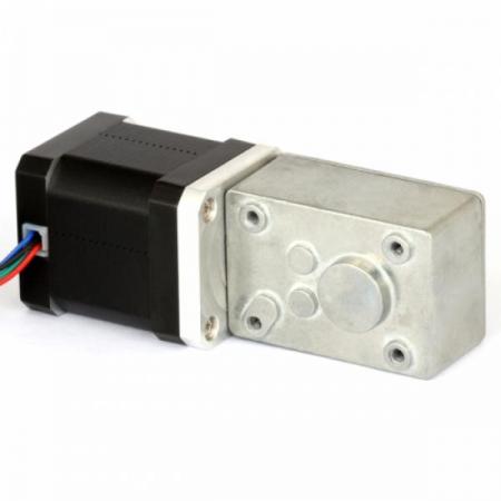 디바이스마트,기계/제어/로봇/모터 > 모터드라이버 > 스텝모터 드라이버 > 브랜드(모터뱅크) 스텝모터 드라이버,MotorBank,웜기어 스테핑모터 WGM40-NK245,소형 웜감속 기어 스테핑모터 / 2상 바이폴라 볼베어링 자동화기기