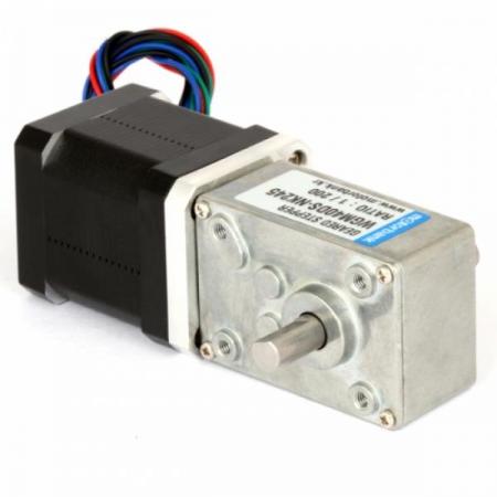 디바이스마트,기계/제어/로봇/모터 > 모터드라이버 > 스텝모터 드라이버 > 브랜드(모터뱅크) 스텝모터 드라이버,MotorBank,웜기어 스테핑모터 WGM40DS-NK245 양축샤프트,소형 웜감속 기어 스테핑모터 / 2상 바이폴라 양축샤프트 올메탈기어 볼베어링 자동화기기