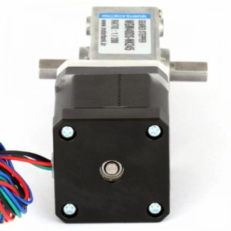 디바이스마트,기계/제어/로봇/모터 > 모터드라이버 > 스텝모터 드라이버 > 브랜드(모터뱅크) 스텝모터 드라이버,MotorBank,웜기어 스테핑모터 WGM40DS-NK245 양축샤프트,소형 웜감속 기어 스테핑모터 / 2상 바이폴라 양축샤프트 올메탈기어 볼베어링 자동화기기