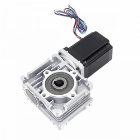 디바이스마트,기계/제어/로봇/모터 > 모터드라이버 > 스텝모터 드라이버 > 브랜드(모터뱅크) 스텝모터 드라이버,MotorBank,(발주후2주소요)웜 감속기 스테핑모터 NMRV30-NK265U,순구리재질 / 고토크 / 고정밀 / 올금속 / 볼베어링