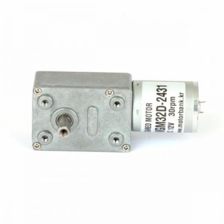 디바이스마트,기계/제어/로봇/모터 > 모터드라이버 > 모션 컨트롤러 > 스텝모터+드라이버,MotorBank,[발주후2주소요]더블샤프트 볼베어링 웜감속기어 WGM32D-243112 DC12V,소형 웜감속 기어모터 / DC12V 볼베어링 저소음 카본브러쉬 자동화기기