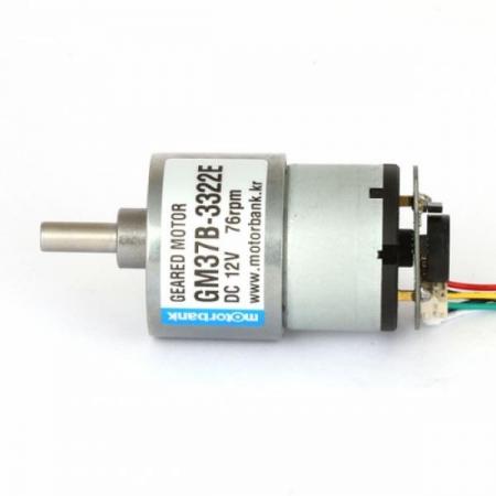 디바이스마트,기계/제어/로봇/모터 > 모터드라이버 > 모션 컨트롤러 > 스텝모터+드라이버,MotorBank,DC모터 소형 DC 감속기어 엔코더모터 GM37B-3322E DC12V,소형DC모터 Ø31mm 감속기 DC12V 의료용 로봇 / 반도체 / 정밀기기