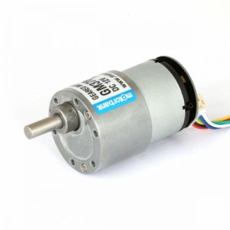 디바이스마트,기계/제어/로봇/모터 > 모터드라이버 > 모션 컨트롤러 > 스텝모터+드라이버,MotorBank,DC모터 소형 DC 감속기어 엔코더모터 GM37B-3322E DC12V,소형DC모터 Ø31mm 감속기 DC12V 의료용 로봇 / 반도체 / 정밀기기