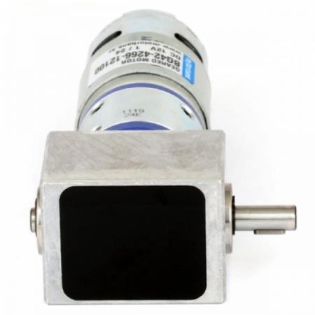 디바이스마트,기계/제어/로봇/모터 > 모터류 > DC기어드모터 > 일반기어,MotorBank,베벨기어드모터 BG42-4266-12100 DC12V 유성기어모터,DC12V 100W 강력형 Right Angle 베벨기어모터 / 지름42mm / 올메탈 유성기어모터