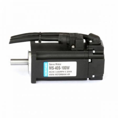 디바이스마트,기계/제어/로봇/모터 > 모터류 > AC모터 > AC모터 악세사리,MotorBank,40각 MS-40S-100W DC24V 3000RPM 0.32NM,정격전압: DC24V / 정격출력:100W / 정격토크: 0.32Nm / 정격속도:3000rpm / 엔코더 분해능:2500cpr / 축직경:8파이