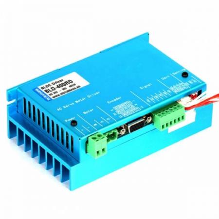 디바이스마트,기계/제어/로봇/모터 > 모터드라이버 > BLDC모터 드라이버 > 500W 이하 BLDC 모터드라이버,MotorBank,BLDC모터 드라이버 BLD-400R4 RS485통신규격 500W,32비트 dsp칩 사용 / 위치모드 커맨드 펄스 / 방향 직교 펄스 신호