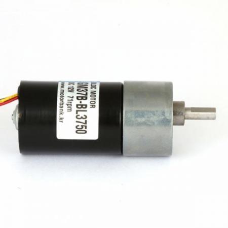 디바이스마트,기계/제어/로봇/모터 > 모터드라이버 > BLDC모터 드라이버 > 500W 이하 BLDC 모터드라이버,MotorBank,[발주후2주소요]메탈기어 스퍼감속기 구동드라이버내장형 BLDC모터GM37B-BL3750 DC12V 지름 37mm,탈감속기어 장착 BLDC모터 / GM37B-BL3750 DC12V 지름 37mm 저소음