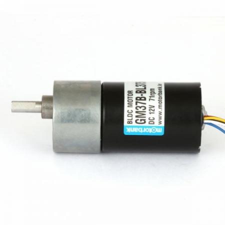 디바이스마트,기계/제어/로봇/모터 > 모터드라이버 > BLDC모터 드라이버 > 500W 이하 BLDC 모터드라이버,MotorBank,[발주후2주소요]메탈기어 스퍼감속기 구동드라이버내장형 BLDC모터GM37B-BL3750 DC12V 지름 37mm,탈감속기어 장착 BLDC모터 / GM37B-BL3750 DC12V 지름 37mm 저소음