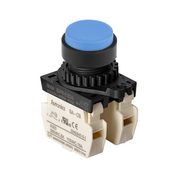 Ø22/25 누름버튼 스위치 S2PR-E1B2BM
