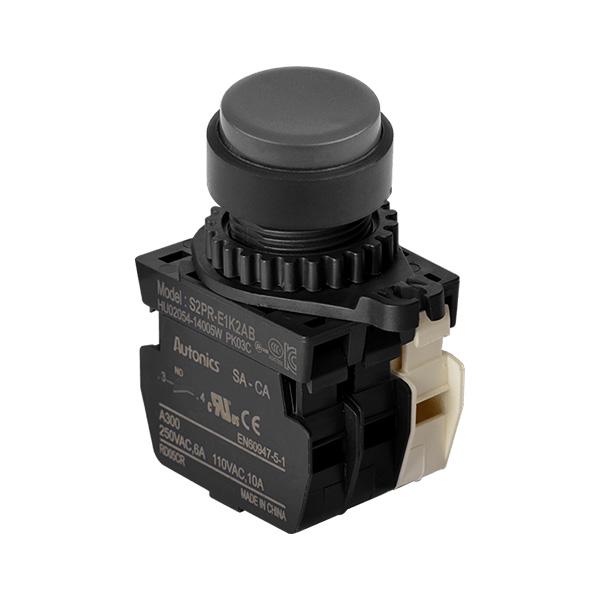 Ø22/25 누름버튼 스위치 S2PR-E1K2AB