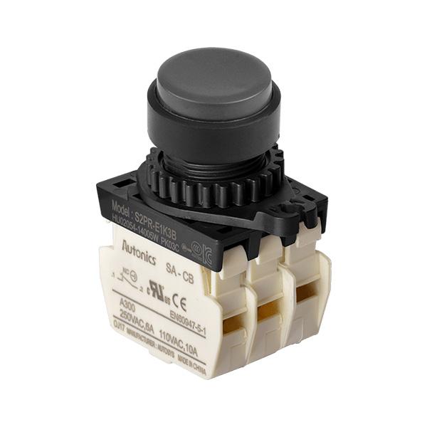 Ø22/25 누름버튼 스위치 S2PR-E1K3BM
