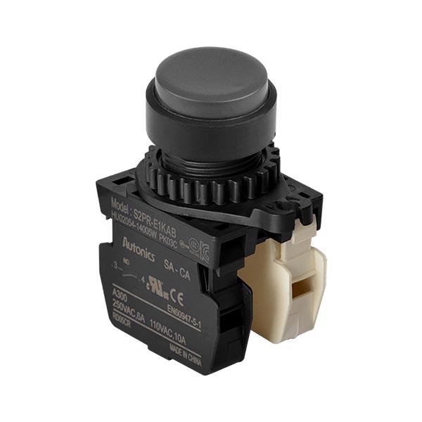 Ø22/25 누름버튼 스위치 S2PR-E1KABM