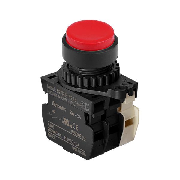 Ø22/25 누름버튼 스위치 S2PR-E1R2ABM