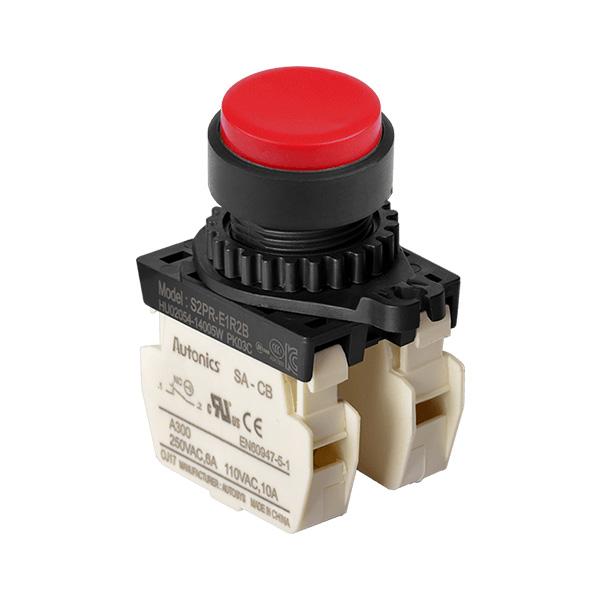 Ø22/25 누름버튼 스위치 S2PR-E1R2BM