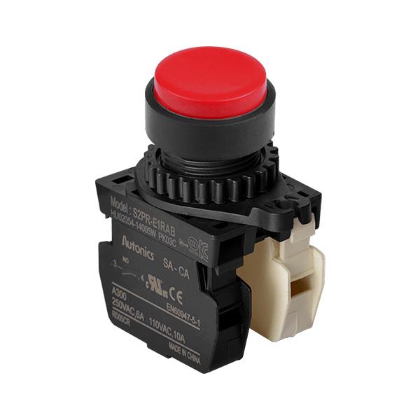 Ø22/25 누름버튼 스위치 S2PR-E1RABM