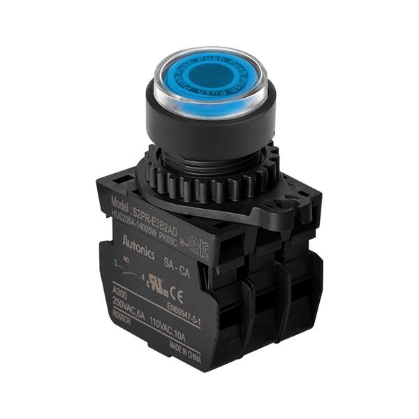 Ø22/25 누름버튼 스위치 S2PR-E3B2ADM