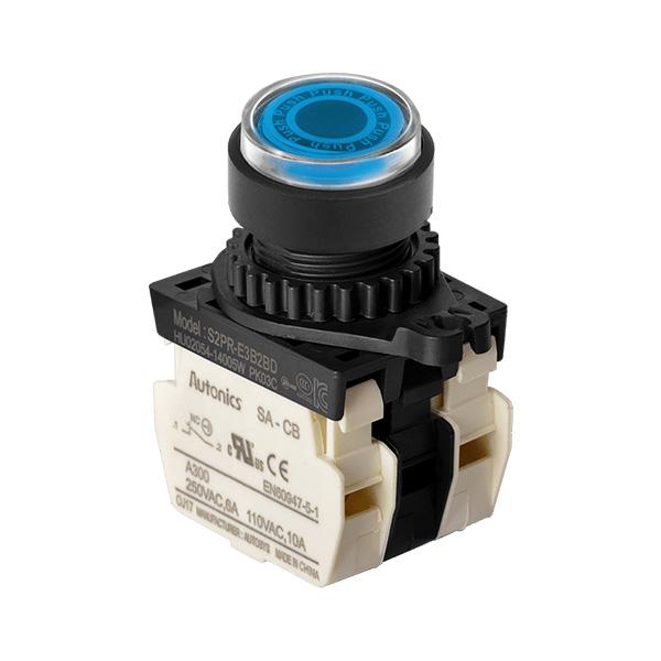 Ø22/25 누름버튼 스위치 S2PR-E3B2BL