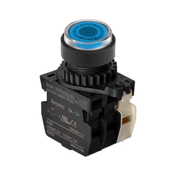 Ø22/25 누름버튼 스위치 S2PR-E3BABD