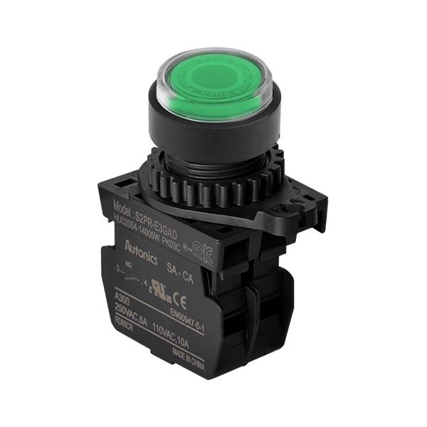 Ø22/25 누름버튼 스위치 S2PR-E3GALM