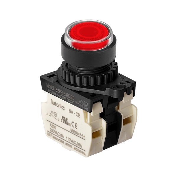 Ø22/25 누름버튼 스위치 S2PR-E3R2BD