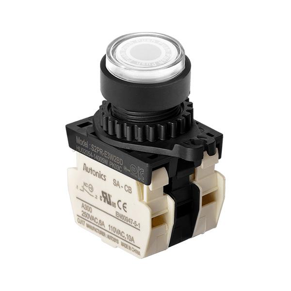 Ø22/25 누름버튼 스위치 S2PR-E3W2BL