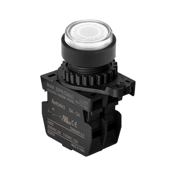 Ø22/25 누름버튼 스위치 S2PR-E3WAD