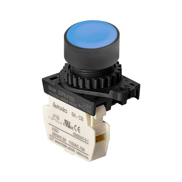 Ø22/25 누름버튼 스위치 S2PR-P1BB