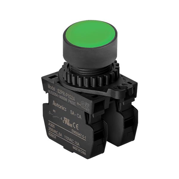 Ø22/25 누름버튼 스위치 S2PR-P1G2AM