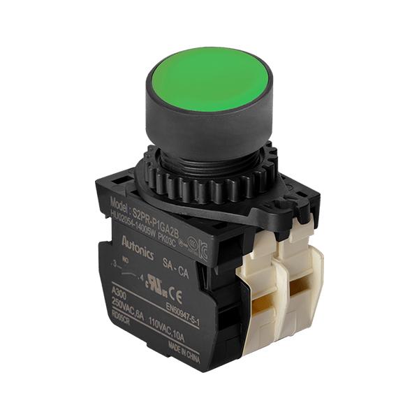 Ø22/25 누름버튼 스위치 S2PR-P1GA2BM