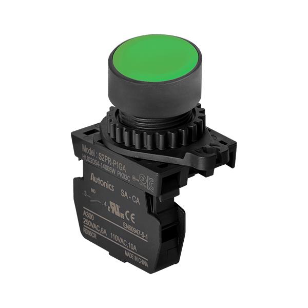 Ø22/25 누름버튼 스위치 S2PR-P1GAM