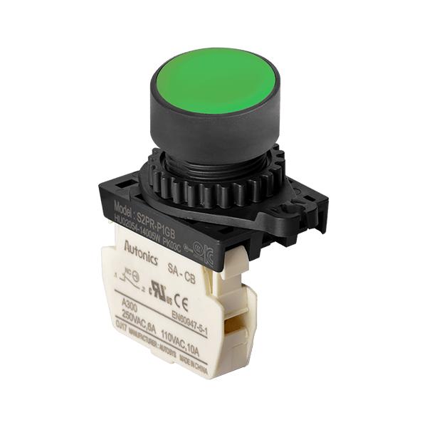 Ø22/25 누름버튼 스위치 S2PR-P1GBM