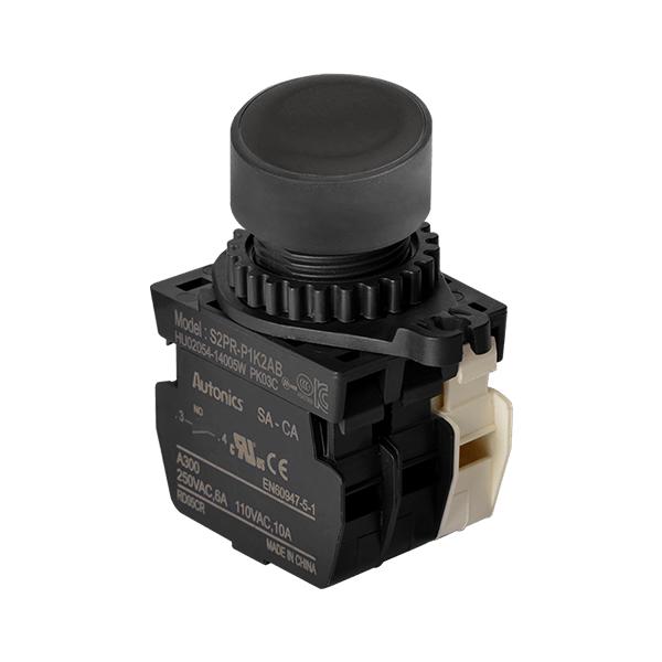 Ø22/25 누름버튼 스위치 S2PR-P1K2ABM