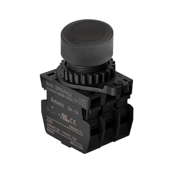 Ø22/25 누름버튼 스위치 S2PR-P1K3A