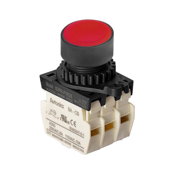 Ø22/25 누름버튼 스위치 S2PR-P1R3BM