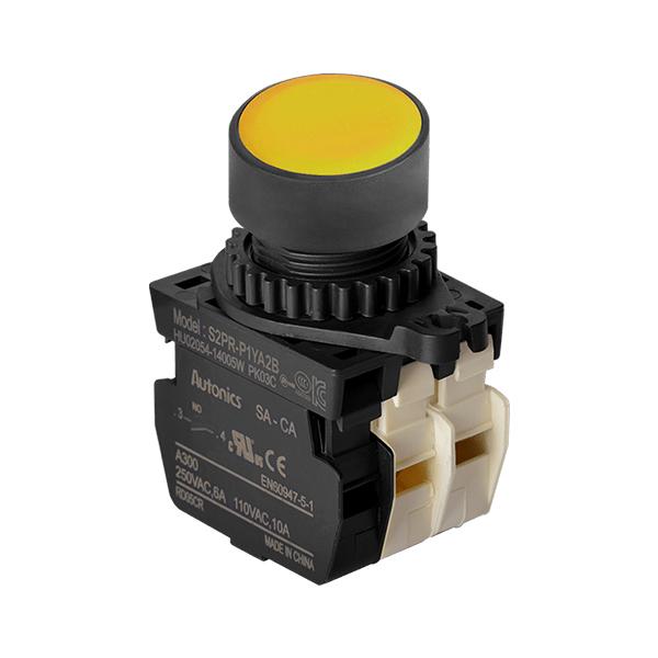 Ø22/25 누름버튼 스위치 S2PR-P1YA2B