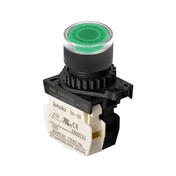 Ø22/25 누름버튼 스위치 S2PR-P3GBL