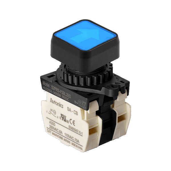 Ø22/25 누름버튼 스위치 S2PRS-P3BL2BD