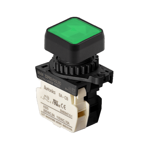 Ø22/25 누름버튼 스위치 S2PRS-P3GLBLM