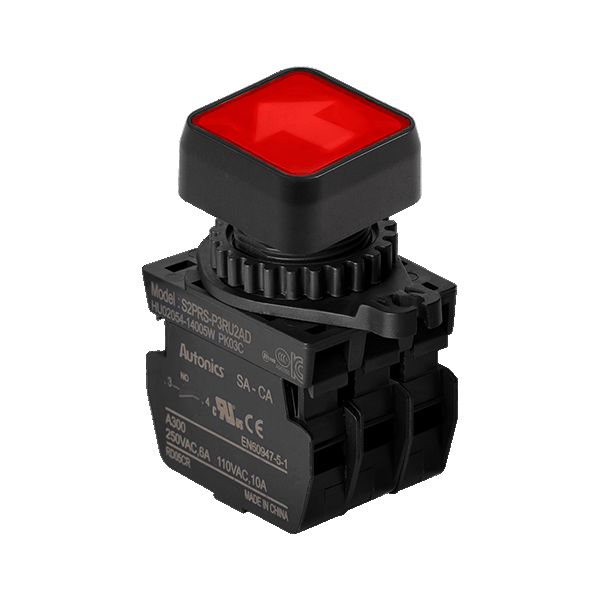Ø22/25 누름버튼 스위치 S2PRS-P3RU2AL