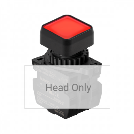 디바이스마트,스위치/부저/전기부품 > 산업용 스위치/제어 기기 > 제어/안전 스위치 > 누름버튼 스위치(25파이 이상),(주)오토닉스,Ø22/25 누름버튼 스위치 S2PRSU-P3R,취부경 Ø22/25 누름버튼스위치 / 외형:정사각형 / 버튼형태:[조광형] 돌출형 / 색상:적색 / 화살표방향:일반 / 접점블록:없음 / LED블록:없음 / 신형 접점블록