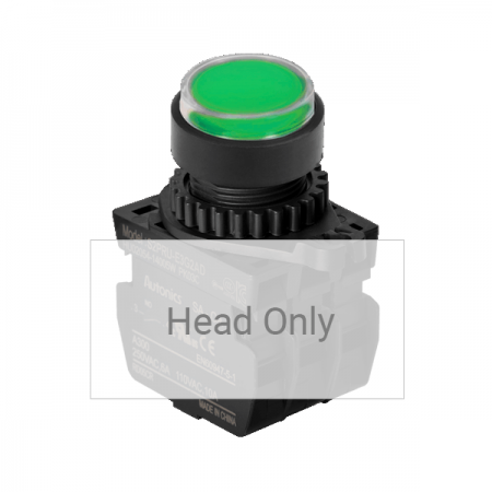 디바이스마트,스위치/부저/전기부품 > 산업용 스위치/제어 기기 > 제어/안전 스위치 > 누름버튼 스위치(25파이 이상),(주)오토닉스,Ø22/25 누름버튼 스위치 S2PRU-E3G,취부경 Ø22/25 누름버튼스위치 / 외형:원형 / 버튼형태:[조광형] 버튼돌출형 / 색상:녹색 / 화살표방향:일반 / 접점블록:없음 / LED블록:없음 / 신형 접점블록