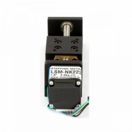 디바이스마트,기계/제어/로봇/모터 > 모터류 > DC모터 > 리니어DC모터,MotorBank,리니어스테이지 모듈 LSM-NK223 스트록50-200MM 슬라이딩,수평최대부하: 2.5KG / 수직최대부하: 1KG / 볼스크류속도 0.1~120mm/s