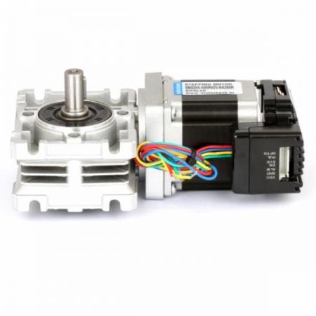 디바이스마트,기계/제어/로봇/모터 > 모터드라이버 > 스텝모터 드라이버 > 브랜드(모터뱅크) 스텝모터 드라이버,MotorBank,웜기어 감속 스테핑모터 SBD20N-NMRV25-NK266-R 드라이버일체형,드라이버 일체형 57mm 웜감속 기어 스테핑모터 모터바리오 동일치수 보급형 웜감속기어 1/100외 다양한 감속비